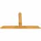 Ekena Millwork Portland Rough Sawn Timber Gable Bracket, Western Red Cedar, 72"W x 42"H x 2"D x 6"F, 14/12 Pitch GBW072X42X0206POR00RWR - alternate 5